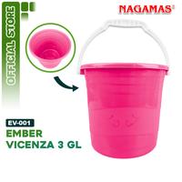 Gambar Nagamas Ember Plastik Gagang / Ember Air Plastik Tebal 3GL / Ember Plastik Mandi Biru dari Nagamas Official Store Kota Tangerang 3 Tokopedia