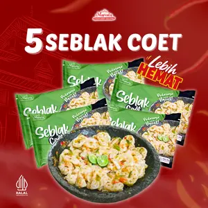 PAKET BUNDLING SEBLAK COET 100gr - makanan instan pedas gurih jajanan sunda HALAL Food Mie Noodles Goreng