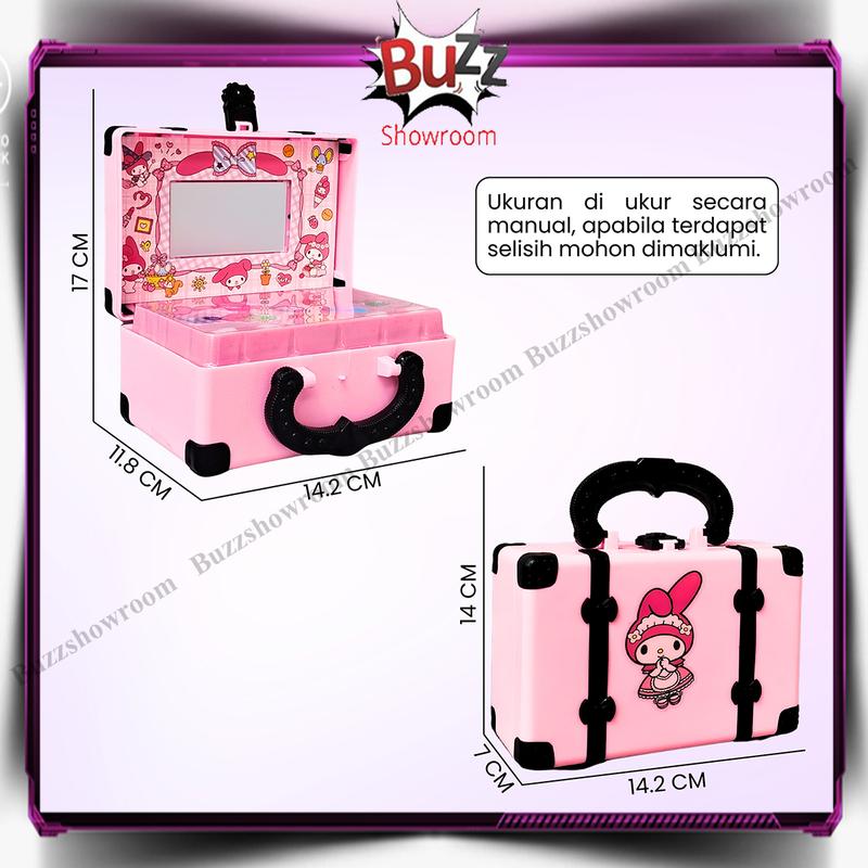 Product Introduction of Make up koper hand bag mainan kosmetik anak makeup cosmetics tas 9