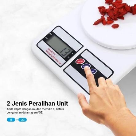 Timbangan Dapur Digital F-111 5kg / Electronic Portable Kitchen Scale 3