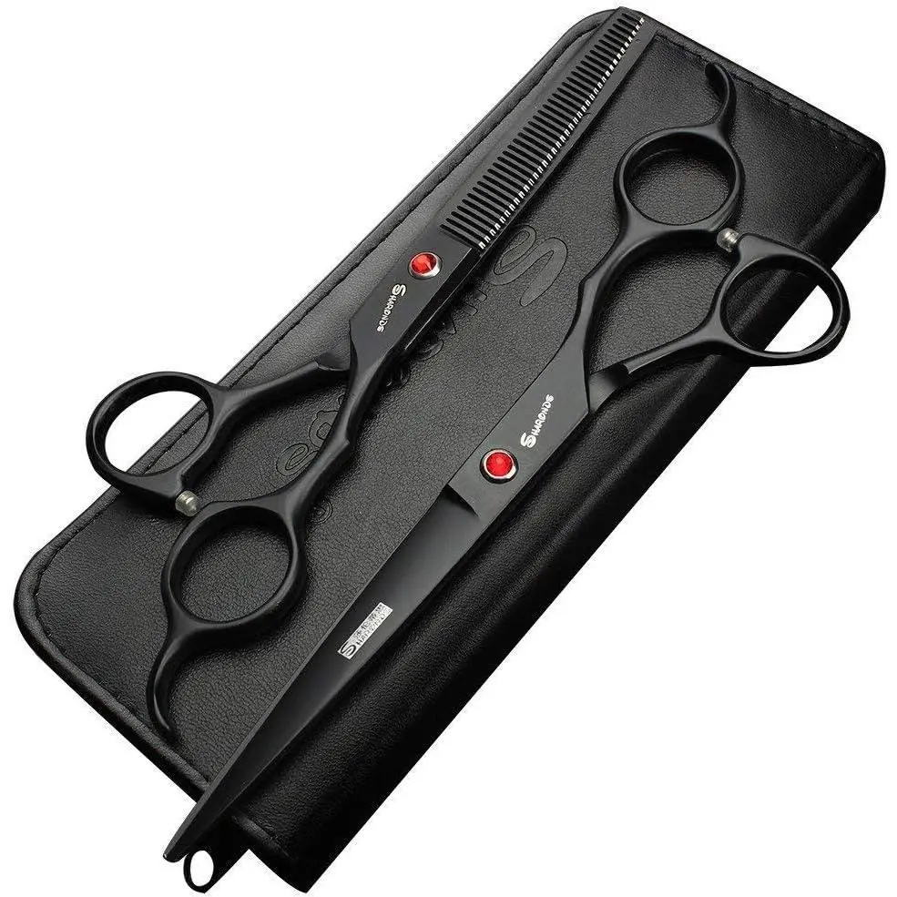 Stainless steel Professional Barber scissors Thinning hair scissors or home Hairdresser Variant/Hybrid scissors (scissors set) Haircare Heatless
