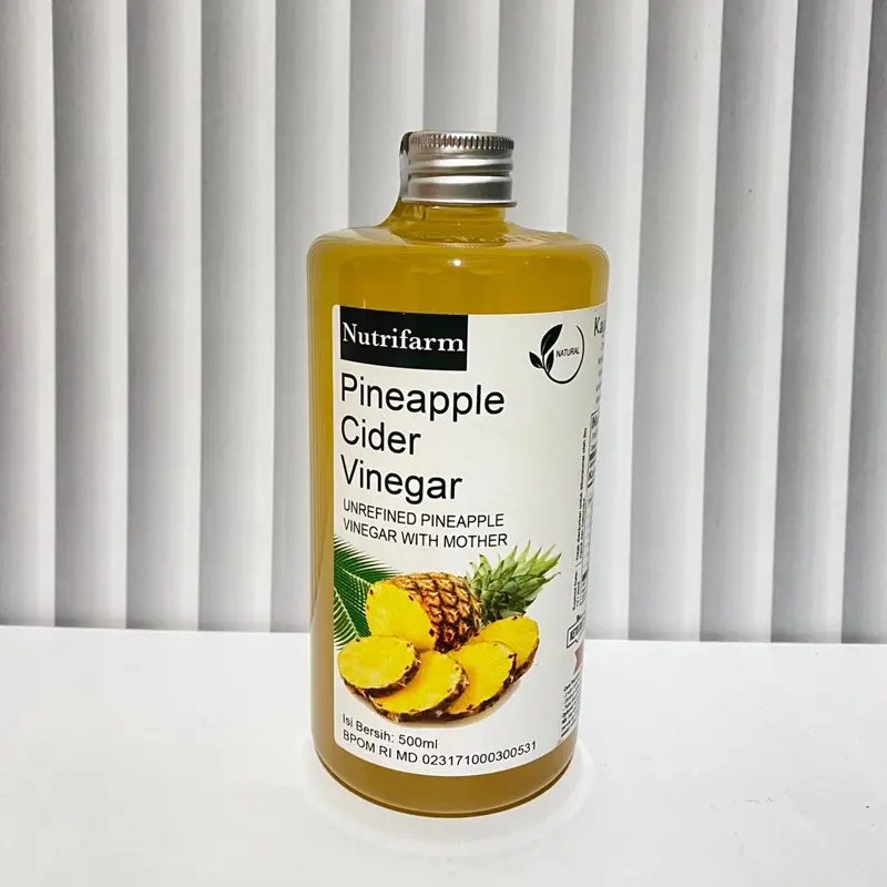 (500 ml) cuka nanas nutrifarm / pineapple cider vinegar 0