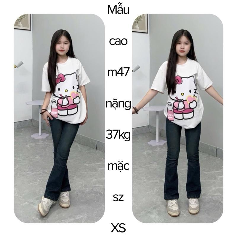 LOE NẤM LÙN QUẦN JEANS NỮ ỐNG LOE MÀU XANH ĐẬM MÀI SÁNG 9 tấc từ m42 trở lên