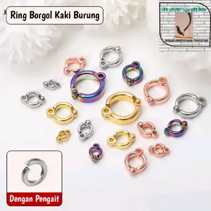 RING BORGOL TEBAL TAHAN KARAT UNTUK KAKI BURUNG