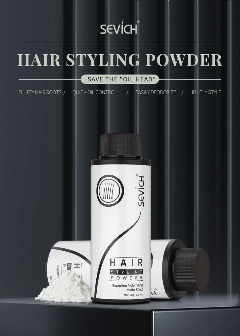 Product Introduction of SEVICH Setting Fluffy Anti Sweat Styling Hair Powder 20g 0