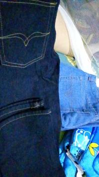 Product Review of LEA 606 [COD] Celana Jeans Pria Panjang Murah Biru Muda, Biru Tua, Hitam, Garment Denim Jeans Standar Reguler Fit Dewasa Nyaman Cowok from M**m S**g 1