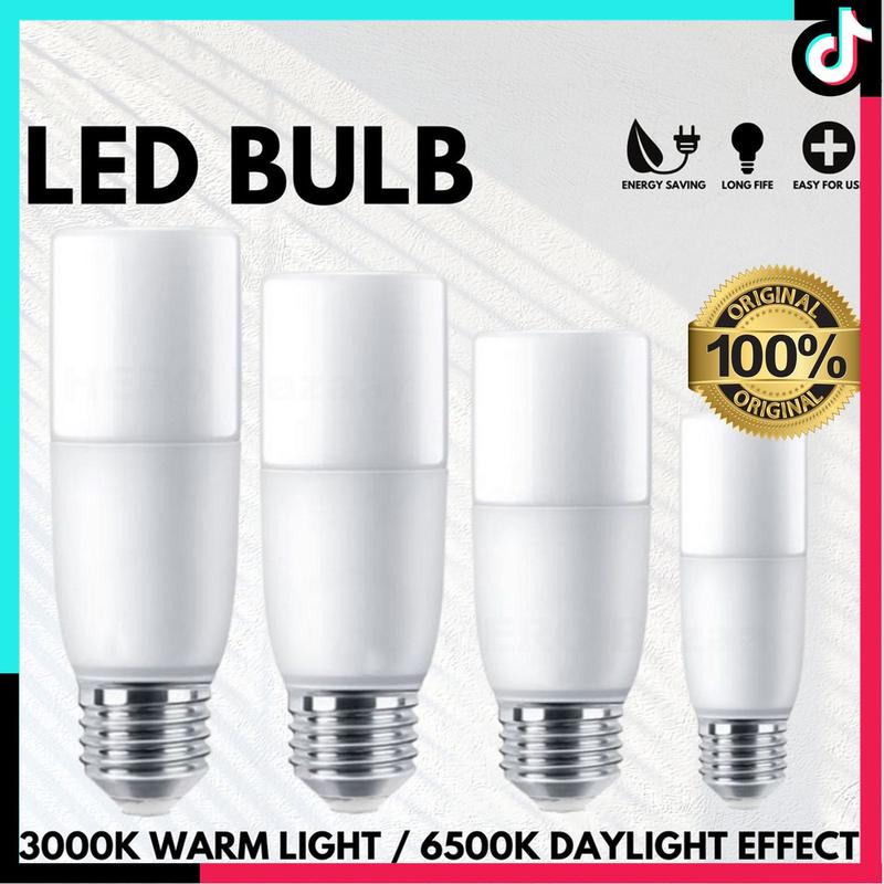 E27 LED Light Stick Bulb Home Use Warm White Large Area Lighting ...