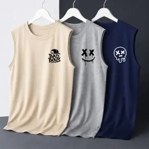 PAKET HEMAT Kaos Singlet Lekbong Pria 3 Pcs 50ribu Singlet Santai GYM Bahan Adem 4 Ukuran M L XL XXL