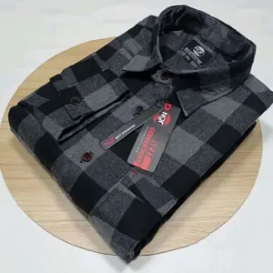 kemeja flanel lengan panjang pria dan wanita kualitas premium unisex casual formal hem flanel Distro Baju Kotak