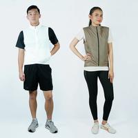 Gambar Trijee Vest Jaket Rompi Olahraga Lari Cycling Zipper Polyester Tanpa Lengan Pria Wanita Unisex - Tyler - Beige, XS dari Trijee Sportswear Kota Administrasi Jakarta Barat 5 Tokopedia