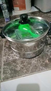 Product Review of PANCI KUKUS GRATIS CETAKAN NASI+ENTONG Kaca Nasi Set Kitchenware Kitchenware from S**h 3