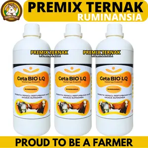 CETA BIO LQ RUMINANSIA 1 LITER - Probiotik Sapi Kambing Tingkatkan Kecernaan Pakan & Kesehatan Pencernaan