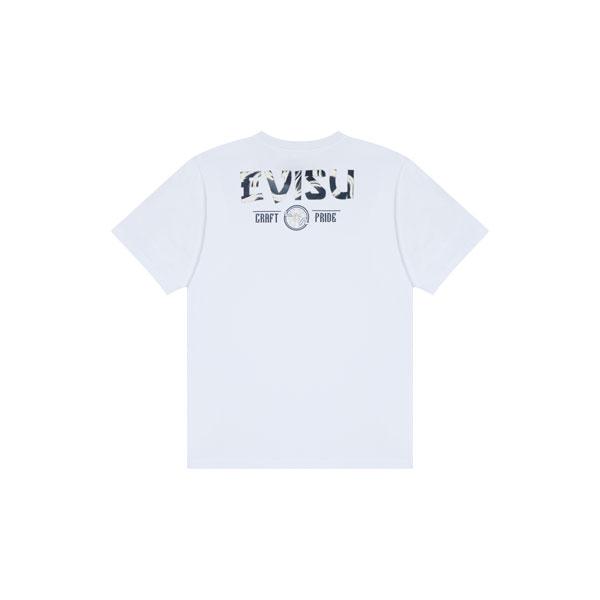 Evisu Shiny Line Craft Pride Wording T Shirt EV3UTS702 0