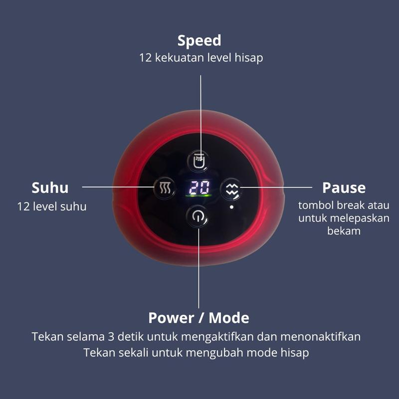Product Introduction of Alat Bekam Elektrik Pintar / Alat Penghilang Cape Pegal 31
