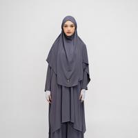 Gambar TUBITA - Saba Tunik Atasan Wanita Muslimah Polos Elegant Simple Daily dan Umroh Adem Flowly - BLACK dari Tubita Official_NEW Kota Bandung 4 Tokopedia