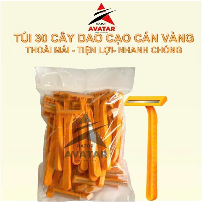 (Hàng sẵn kho)COMBO 50 Dao Cạo Cán Ngắn 2 Lưỡi , Dùng 1 lần , Chuyên Dùng Cho Khách Sạn 7