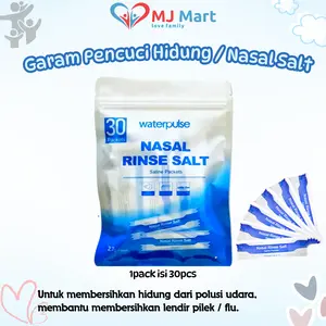 Garam Cuci Hidung Waterpulse / Nasal Rinse Salt Bayi dan Dewasa 30pcs Ingus