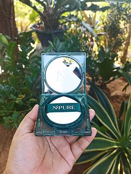 Product Review of 【Cushion】NPURE Centella Asiatica Flawless Matte Power Cushion / Cushion Kulit Jerawat / Skincare Infused /  Hypoallergenic / Dermatologically / Non-Acnegenic / Foundation Wajah / Concealer Berjerawat / Long Lasting from A**i 0