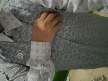 Product Review of Rh Col Inayah Dress (gamis lebaran, gamis kondangan, gamis terbaru) Kancing Muslim Wanita from M** n** 1