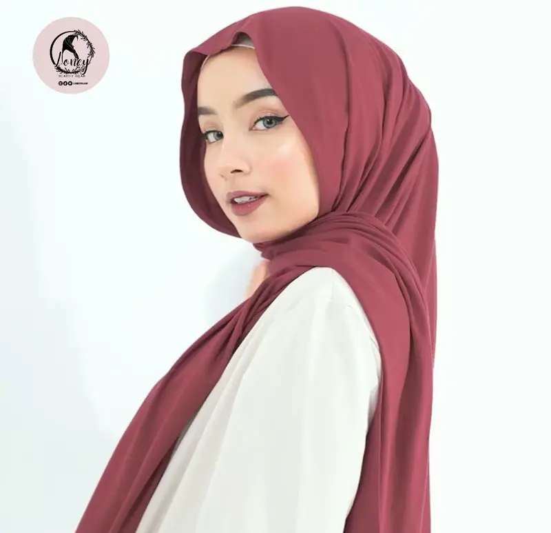 PASHMINA KAOS RAYON - PASHMINA TURKI SHAWL - PASHMINA KAOS RAYON MELEYOT - PASHMINA KAOS PREMIUM 4