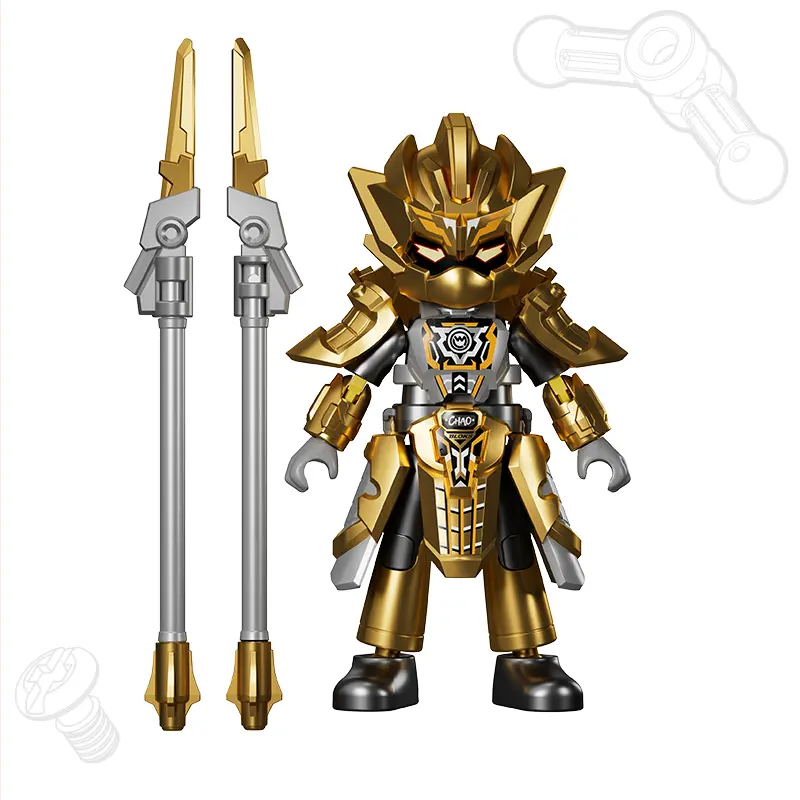 Blokees Blind Box Hero Infinity GVT04:Mainan Anak,Balok kayu/Blok,toys,Figur Susun action figures 5