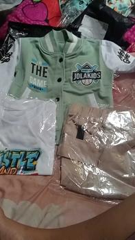 Product Review of Jolakids Buy 1 Get 2 Stelan Anak 2 - 12 Tahun Jaket Baseball dan Baju Anak from @**. 1