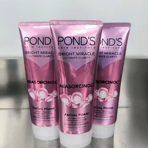(PAKET 2 PCS) PONDS BRIGHT MIRACLE Ultimate Clarity Pembersih Wajah Facial Foam 100gr sabun muka Soap Pencerah ponds bright whitening mamat alkatiri