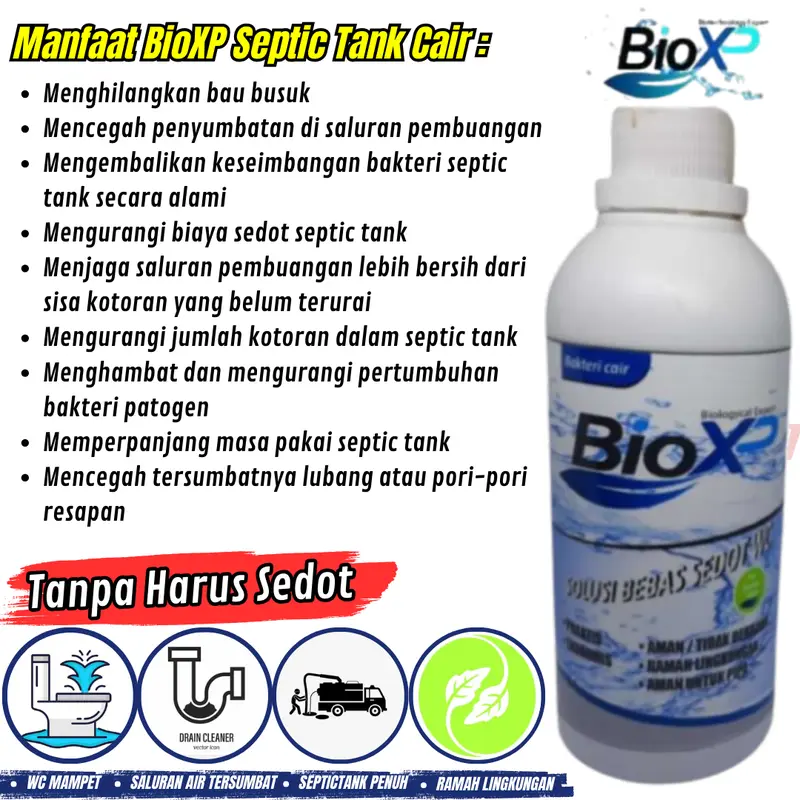 Formula Pengurai Penghancur Tinja Dan Lemak / Penguras WC Mampet 2