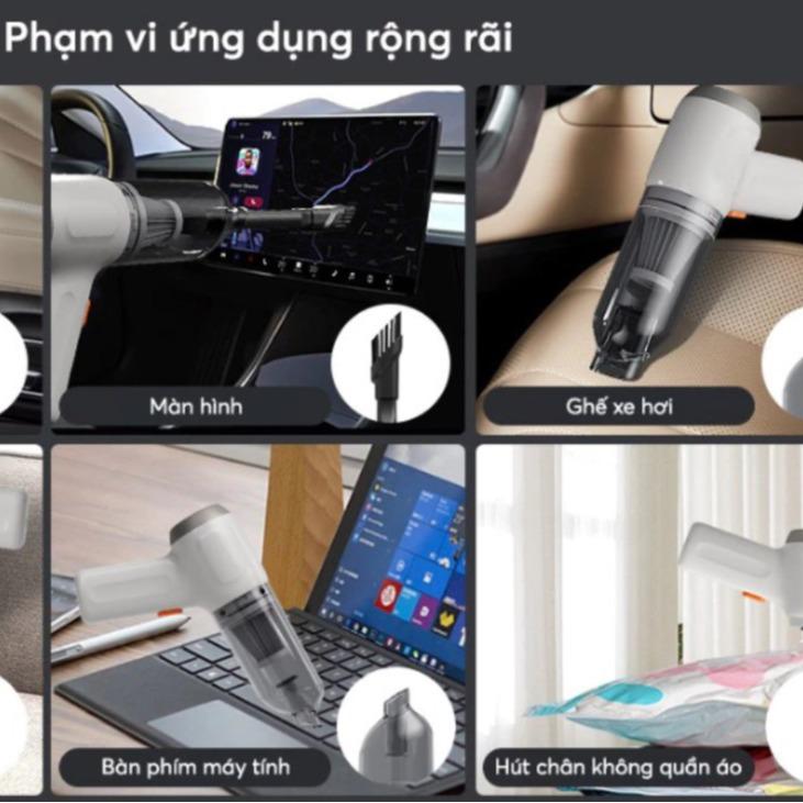 Máy Hút Bụi Cầm Tay Không Dây Nexpro hút Giường Nệm, Lông Chó Mèo 5