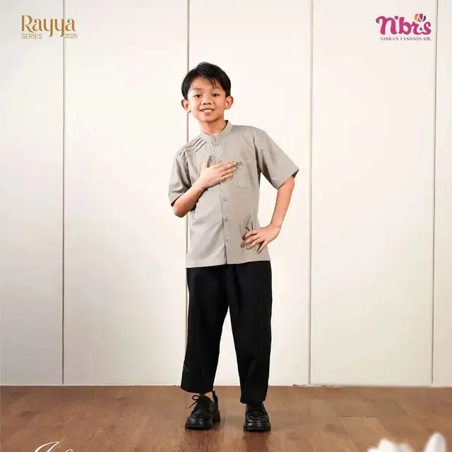 SARIMBIT NIBRAS JELITA TAUPE RAYYA SERIES 2025 TERBARU 3