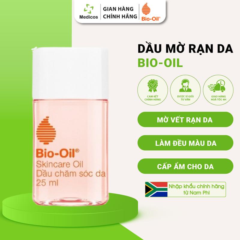  Tinh Dầu Cải Thiện Rạn Da Mờ Sẹo Và Đều Màu Da Bio Oil SkinCare Oil 25ml - 200ml 