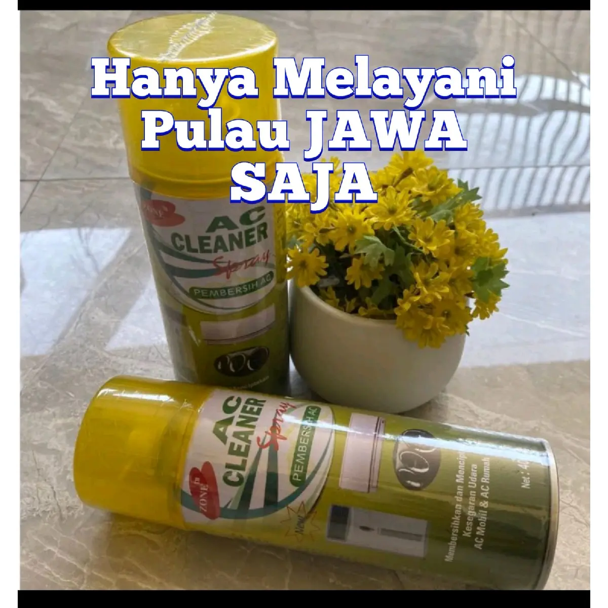 ZONE Cairan Pembersih Evaporator Pengharum AC Mobil Rumah AC Cleaner Spray