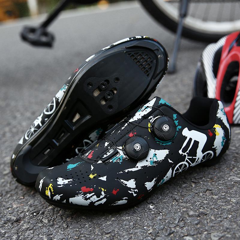 Product Introduction of Ultralight Self-Locking Pro Men's Cycling Shoes Road Bike Triathlon Shoes Bicycle Lock Sneakers 30