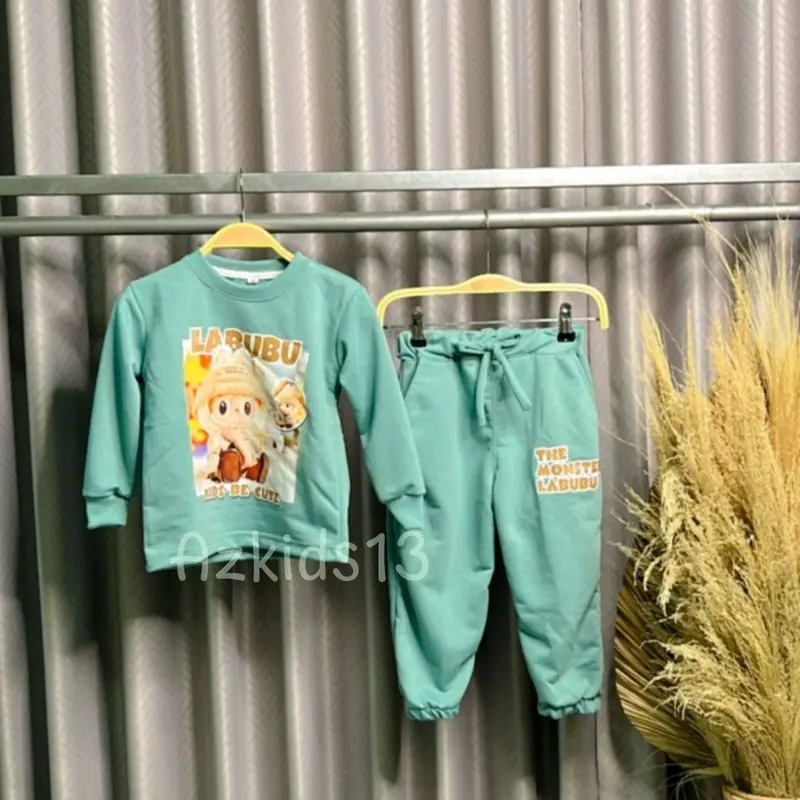 Setelan anak terbaru lalabu 2-10Thn cewe/cowo bisa pake Parsel Unisex 3