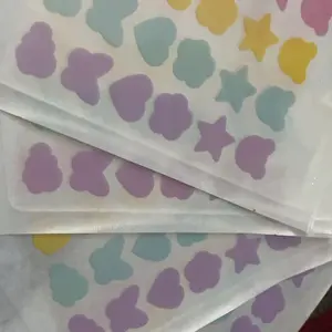 Acne patch bentuk bintang siang malam motif lucu penghilang jerawat warna warni  untuk jerawat isi 28 stiker jerawat