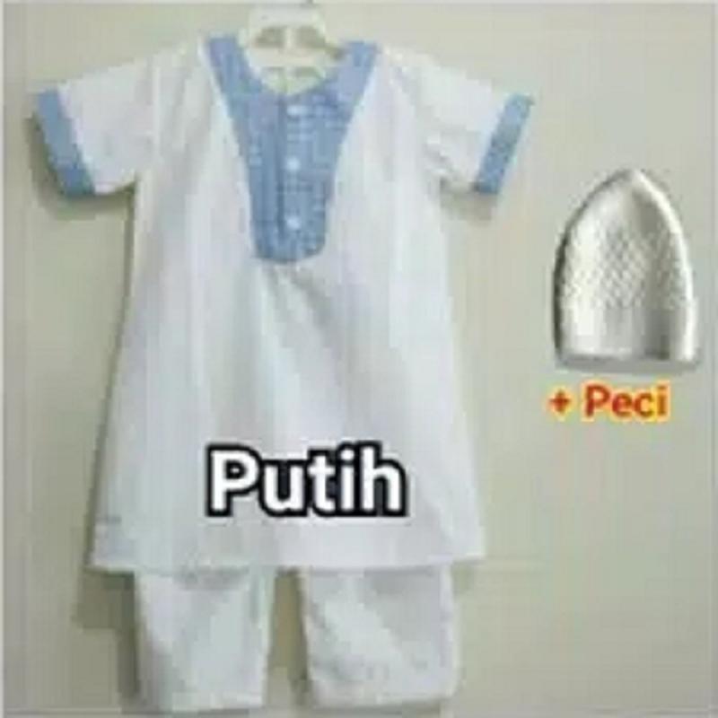 Koko Bayi Turki Baju Anak Muslim Stelan Baju Celana Peci Turky Fashion Muslim Pakaian Muslim Anak 5