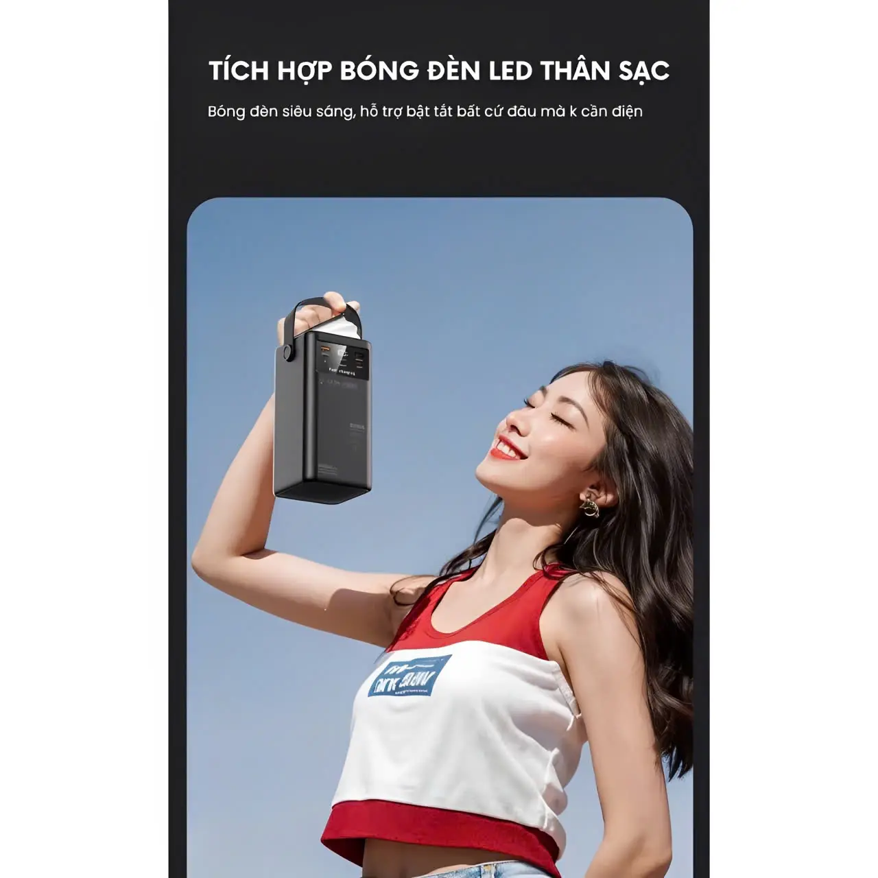 ( Sạc Siêu Nhanh ) Sạc Dự Phòng HB06  80.000MAH , Sạc Siêu Nhanh 22.5w / 120w, Tích Hợp Đèn Pin  , Hiển Thị Đèn Led ,Bảo Hành 24 Tháng [ Đổi trả bất kỳ lý do gì ] Phụ Kiện Điện Thoại Pin Dự Phòng | BigBuy360 - bigbuy360.vn