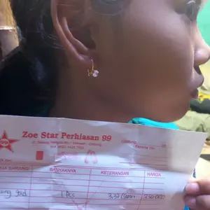 Tebus Murah Anting E. M. A. S Muda Model Desy Mata Satu Wanita Gold Ukuran 16 Dewasa Anak Bisa Pakkek Earrings kekinian