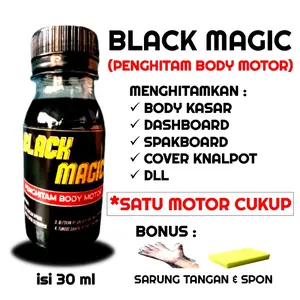 Black magic Penghitam Body kendaraan Permanen Car Paint Paint
