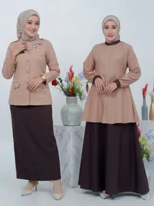 Seragam Pramuka Guru Model Modern Formal - Bahan Anti Kusut & Nyaman Untuk Mengajar Seharian