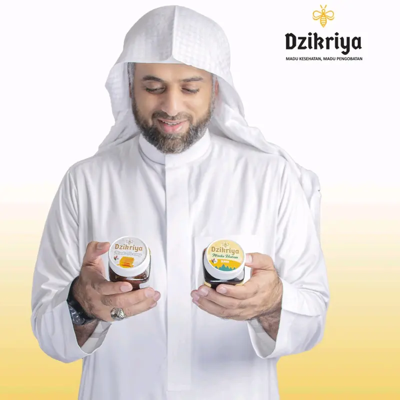 Madu Dzikriya Hutan Hitam Pahit al jaber Herbal Honey 5