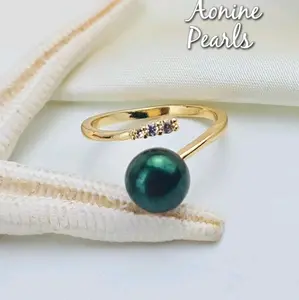 Aonine Pearls - Farasha Ring Mutiara Tawar