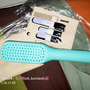 Gunting Kuku Premium Carbon Steel & Kilap Kuku Nano Glass - Mini Manicure Set 4 set