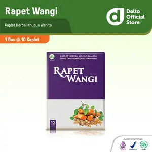 [Best Seller] Rapet Wangi Box 10 Kaplet Herbal Wanita
