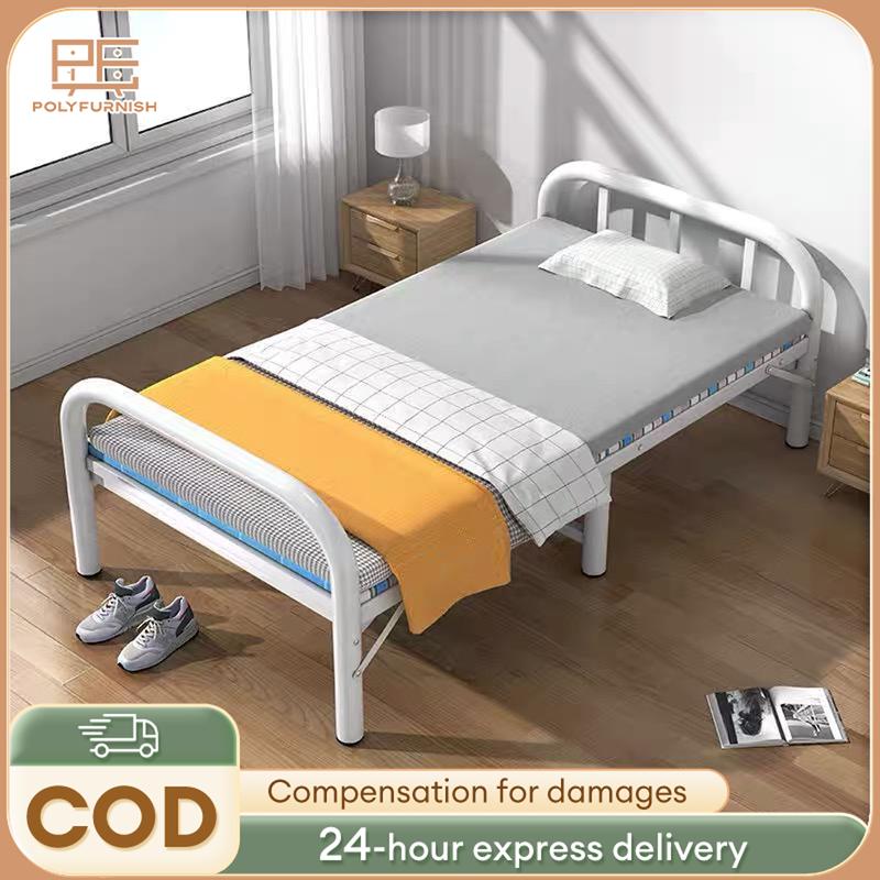 Katil Lipat Foldable Bed Frame Katil Single Besi Lipat/Katil - TikTok ...