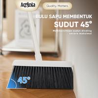 Gambar [PROMO]TP Angola Sapu & Pengki Set D14 Broom Set Dustpan / Kombinasi Sapu Pengki / Alat Pembersih Lantai 2IN1 - Putih dari Angola Indonesia Kab. Tangerang 3 Tokopedia