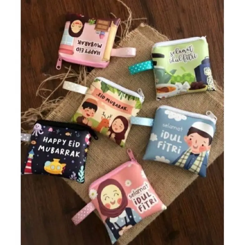 12 PCS DOMPET KOIN KOTAK LEBARAN GEMOY Uang 3
