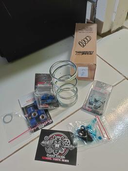 Product Review of MIO J MIO SOUL X RIDE 115 MIO GT 115 FINO 115 SMILE FULL UPGRADE RACING CVT ASHAR RACING Motorcycle ROLLER+PER CVT+ PER SENTRI from 𝔻**🐬 0