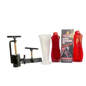 TERLARIS paket trecker shok, kaliper piston, gelas takar dan oli shok Cakram Motor