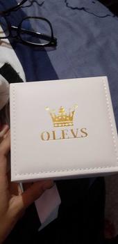 Product Review of OLEVS Watch Box White for gifting Anti-fall For man women Luxury Watch Accessories from 𝙠**🍬 1